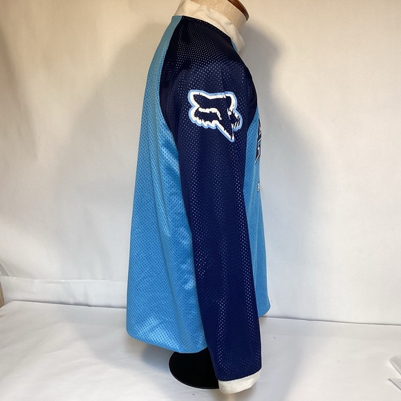 Vintage 90’s Fox Racing Reversible Mens Jersey size large Motor bike racing - Picture 3 of 14